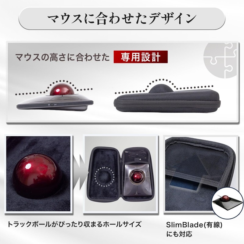 SPEATLE Storage Case for Kensington Slimblade Pro Wireless Trackball Compatible