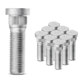 HbasdLH .5 Wheel Lug Stud Front Rear Front or Rear for Chrysler 300 2005-2021,for Dodge for Challenger 2008-2021 for Charger 2006-2021 for Magnum 2005-2008 M14-1.50-Thread Size 999831 6507915AA
