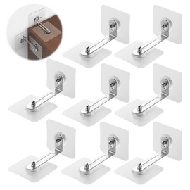 8 Pack Furniture Wall Anchors Furniture Tilt Protection Set Tilt Protection Furniture Wall Anchor, Furniture Wall Anchor, Removable Furniture Anchor, Anti Tilt Furniture Straps Wall Attachment for