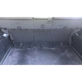 EACCESSORIES EA Trunk Rear Seats Organizer Cargo Net for Ford Mustang Mach-E 2021-2025–Envelope Style Cargo Net for SUV–Premium Mesh Car Trunk Organizer Vehicle Carrier Storage–Compatible with Mach-E