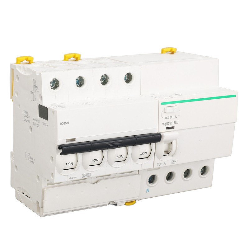 Miniature Circuit Breaker PA66 Flame Retardant Shell 4P and N