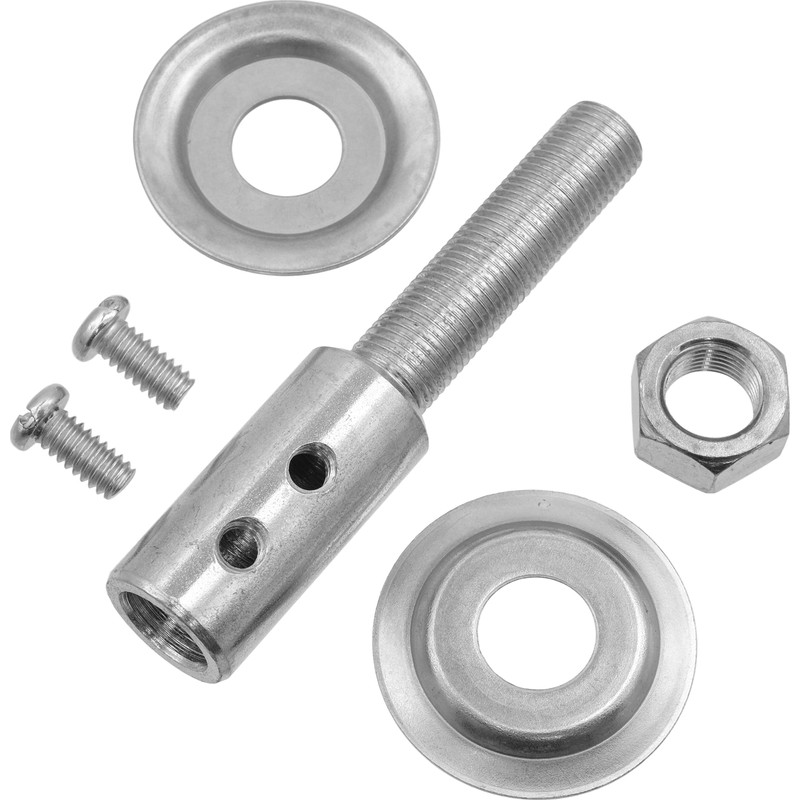 Generic 1/2" Motor Shaft Arbor Extension Grinder Polish Buffer, Aluminum