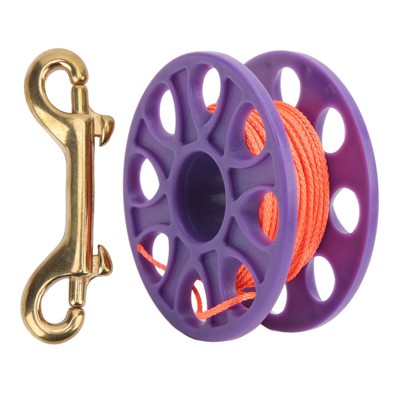 Diving Spool Plastic Prevent Winding Lightweight Diving Finger Reel with