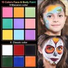 UCANBE 15 Colors Painting Palette Makeup Kit with 10 Pcs