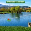 Bgzdxhxyr Disc Golf Retriever Pole, 10 Foot Extendable Pole with