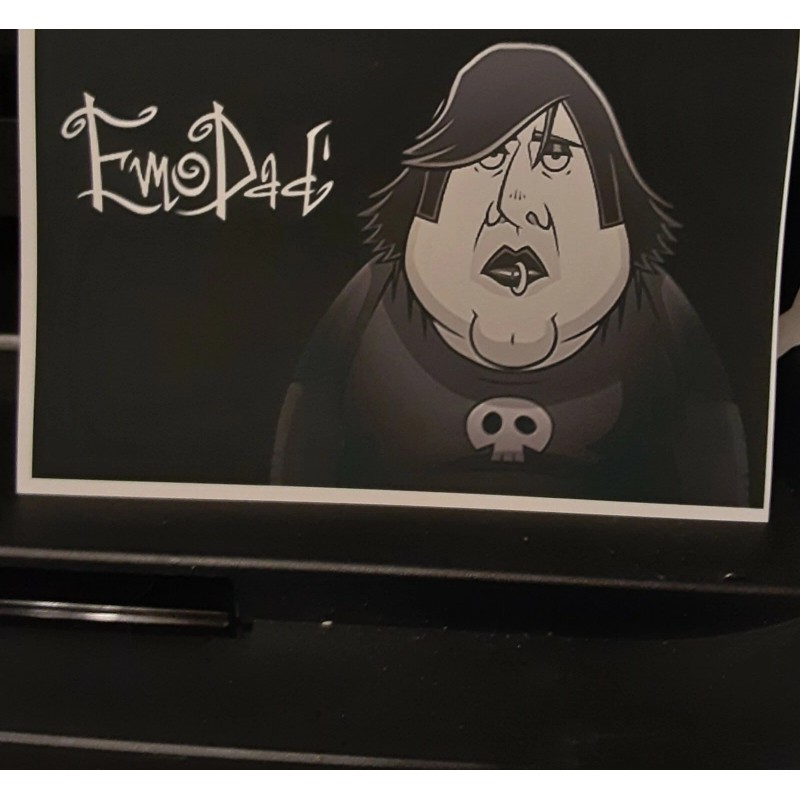 labello12012 Emo Dad Postcards (Matte Paper)