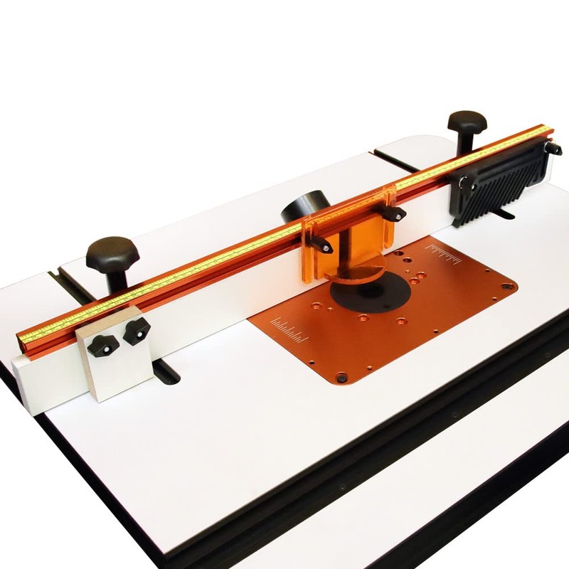 O'SKOOL 32 Inches Long Router Table Fence System with Feather
