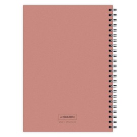 etmamu 742 Recipe Book A5, 102 Pages, for Writing Yourself, DIY, Cooking