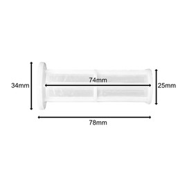 Water Filter Insert, Water Filter, Filter Cartridge, Replacement Filter, Insert, for Kärcher 4.730-059.0 77.3 mm x 34.00 mm (Pack of 3)