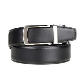 BelePala Ratchet Belt for Men Big and Tall 48 to 50 Inch Black