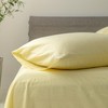 FOSSA Duvet Cover Set 100% Washed Cotton Linen Feel Super