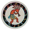Thirstystone Kokopelli Toss Natural Sandstone Coaster 4 Pack Eco-Friendly, Absorbent,
