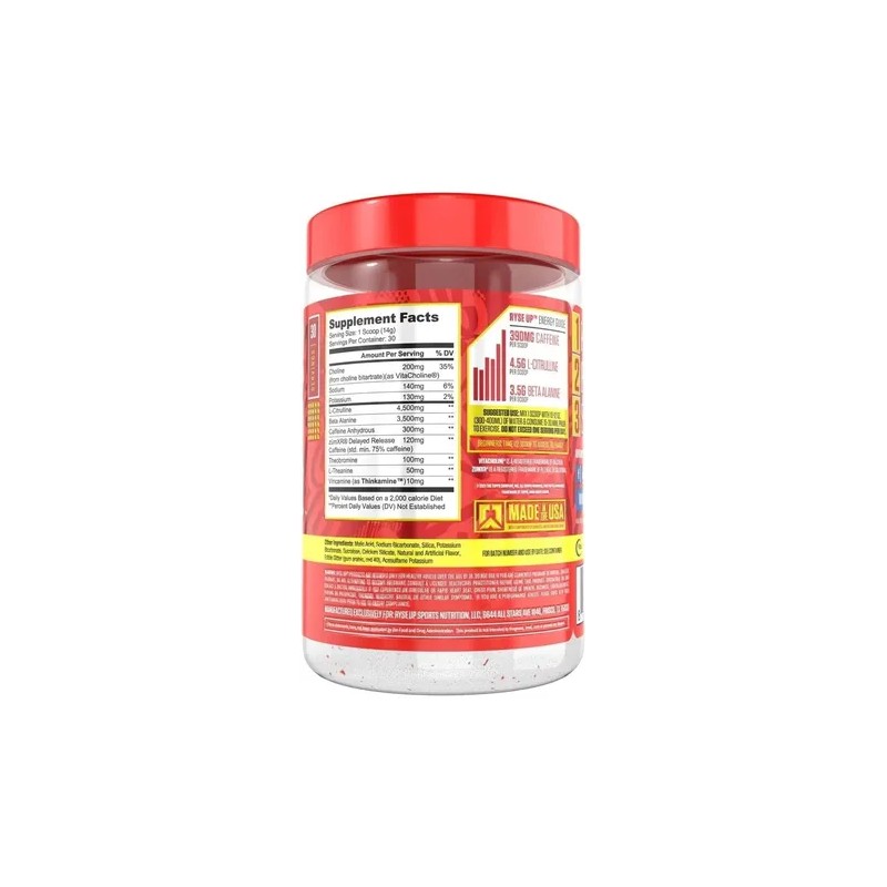 Pre Entreno Ryse Up Loaded 30 Serv Pre Workout 420