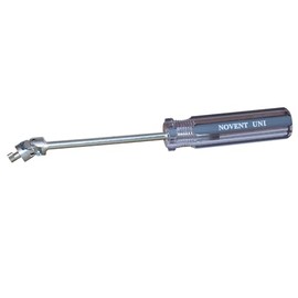 86660 - NOVENT Screwdriver Key A2L Universal Silver Caps