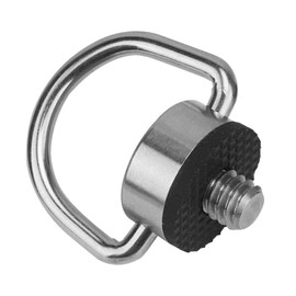 Flat Head D-Shaft D-Ring 1/4" Screw Camera Tripod DSLR Camera Tripod QR Plate Telescope Ball Head Lens Collar