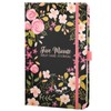 Five Minute Self Care Journal - Black Floral