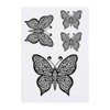 4 x 'Celtic Butterfly' Temporary Tattoos - Water Resistant, Skin-Safe,