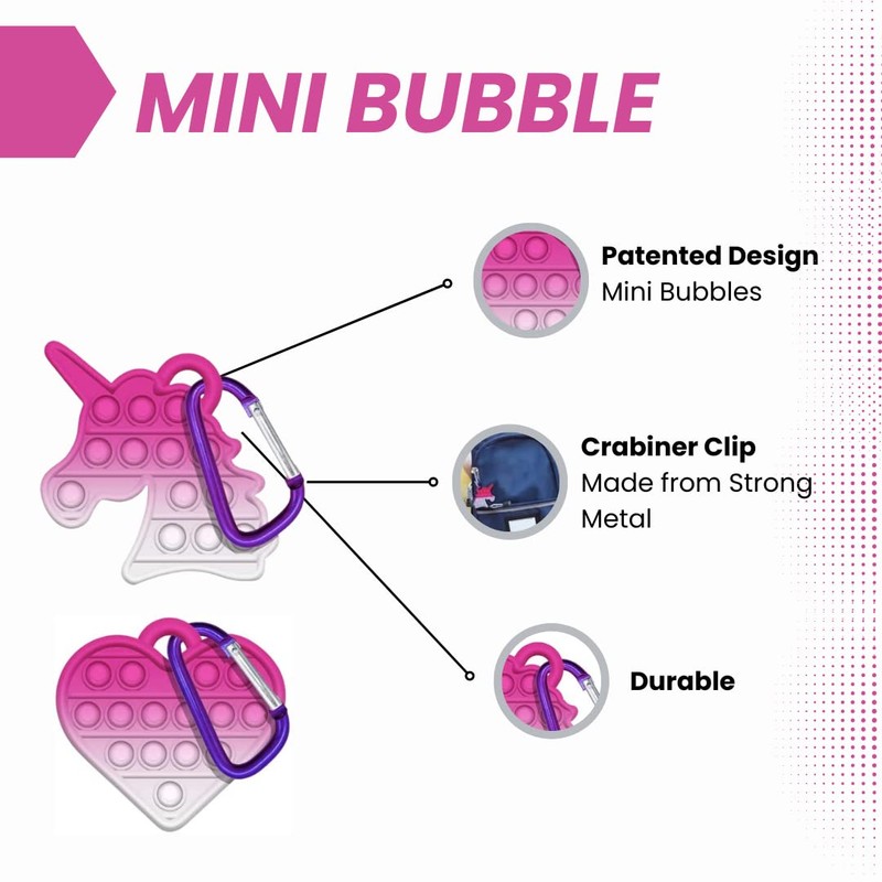 Stylus Worldwide Mini Micro Pop It Fidget Toy 2 Pack