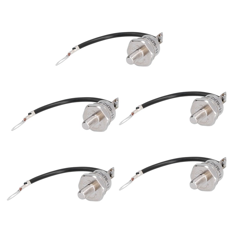5 Pcs Rectifier Diode 1200V 70A Reverse Silicon Power Rectifier