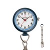 Matsuyoshi Nurse Watch, Navy, Glow-in-the-Dark, Clip-on, Easy-to-Read Dial, Medical, Nursing,
