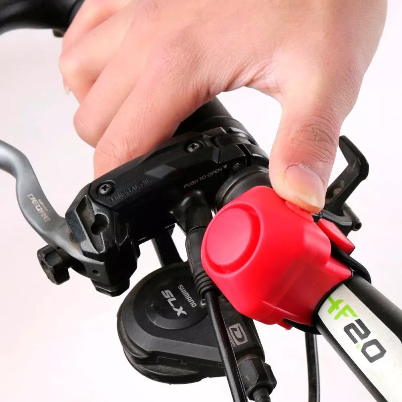 BIKE HORN Claxon Timbre Electrico Bicicleta Alto Poder Impermeab 130db