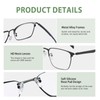 K.LAVER Photochromic Metal Frame Progressive Multifocal Reading Glasses for Women