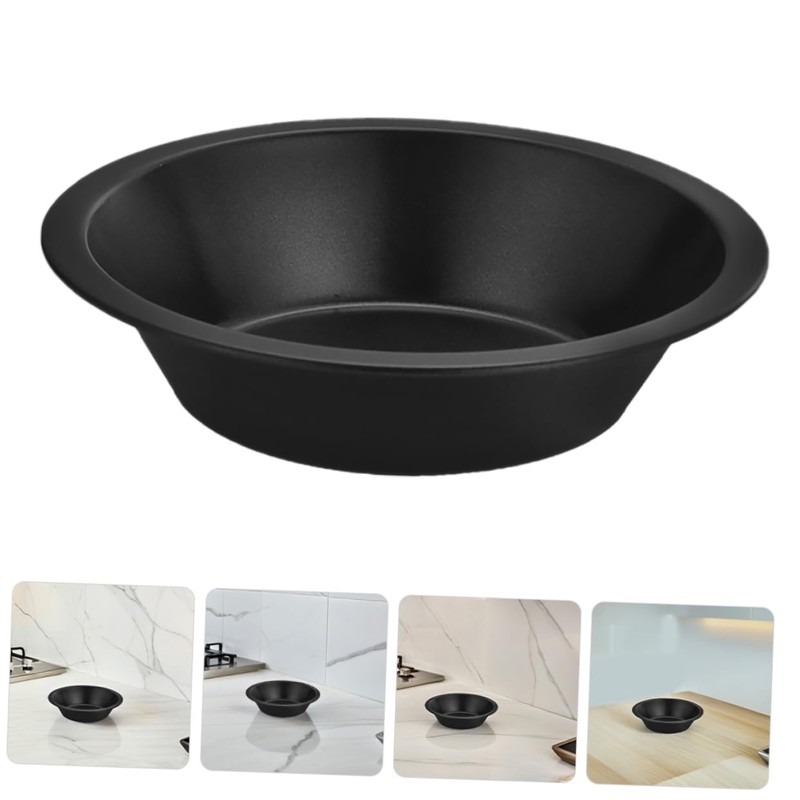 Operitacx 2PCS Small Round Carbon Steel Nonstick Tins for Baking