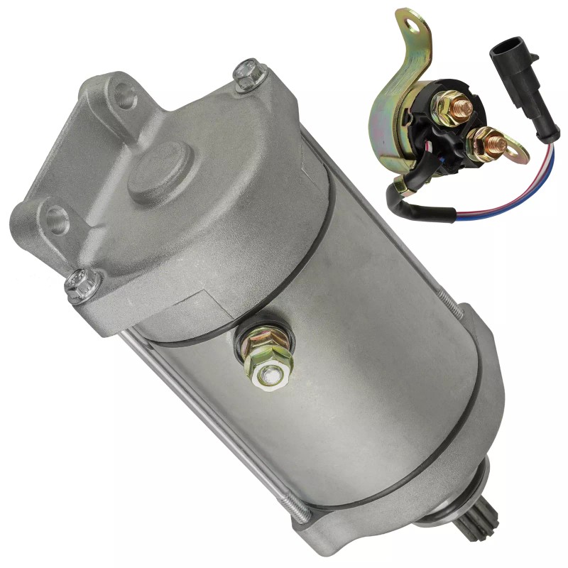 Caltric Starter W/ Relay Solenoid for Polaris Ranger Crew 800