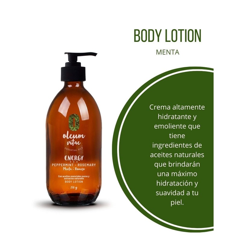 Kitduo Romero Menta Oleum Vitae Crema Y Mist Aceite Esencial