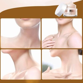 Sonew Crema de Cuello para flacidez y apriete Anti envejecimiento Arrugas Lifting de Cuello Reafirmante Gel de Cuidado de la Piel Esencia