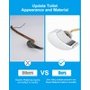 Hibbent Flush Tank Lever Compatible with TOTO THU068#CP Trip Lvr