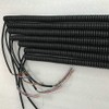12 Cores Industrial Spring Spiral Coiled Cable CNC Handheld Encoder