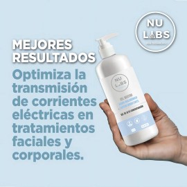 Gel Conductor Nu Labs Facial Corporal 1 lt Ácido Hialurónico