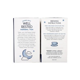 Trader Joe's 4 X Trader Joe's Well Rested Chamomile Tea *20 Bags per Box Decaf