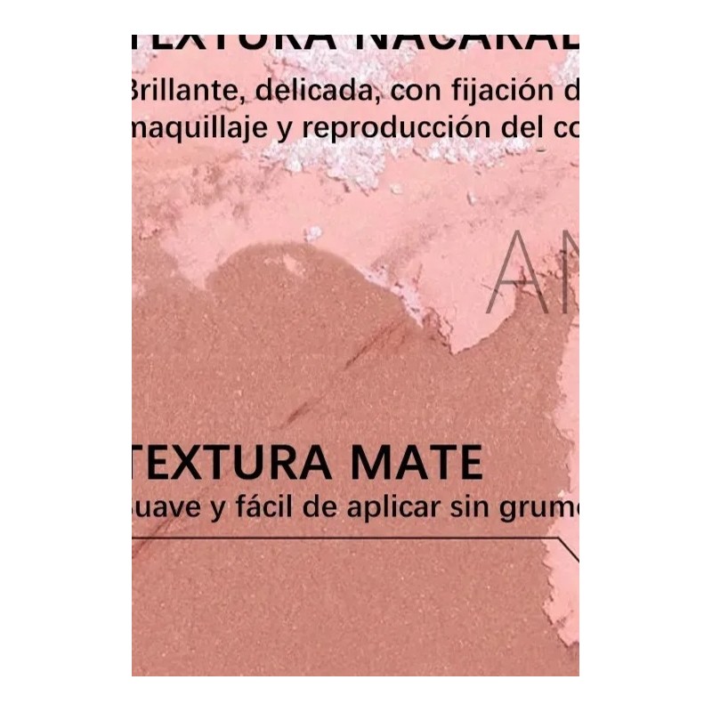 Beafoua 4 En 1 Sombra Para Ojos Varios Tonos,suave De