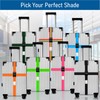 ViddVoom 2 Pack Luggage Straps with Combination Lock and Name