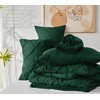 CozyLux Full Comforter Set 7 Pieces Bed in a Bag