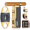 Kirenp Butane Torch Lighter and Cutter Set, with Quad Jet
