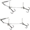 Savage Gear 1x7 Titan Corkscrew Stinger Rubber Fish System Length
