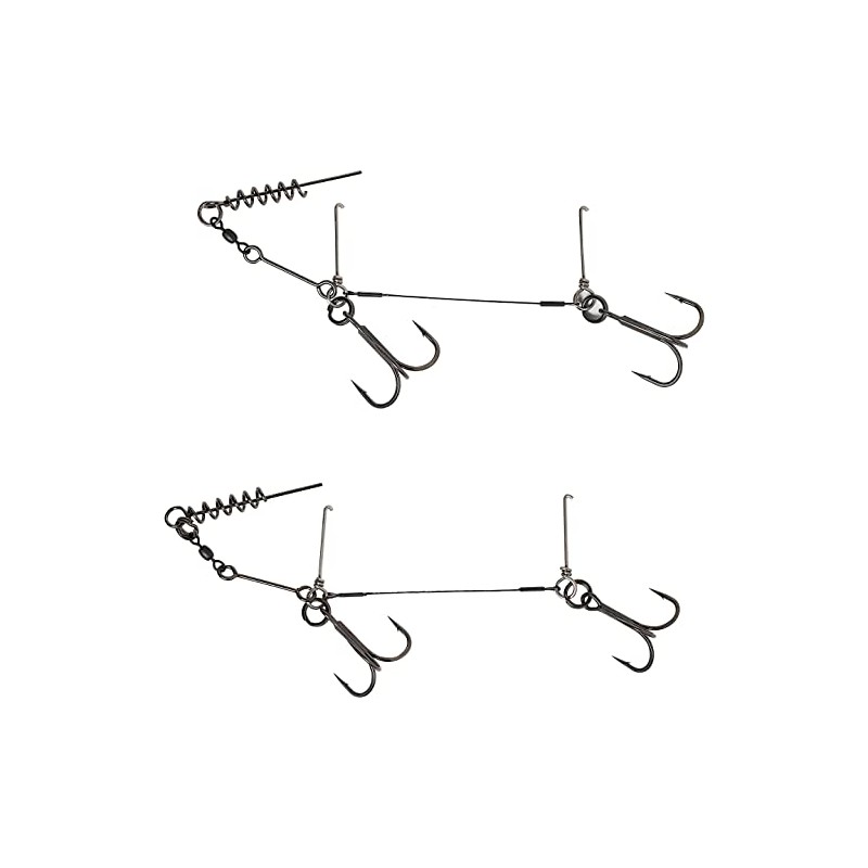 Savage Gear 1x7 Titan Corkscrew Stinger Rubber Fish System Length