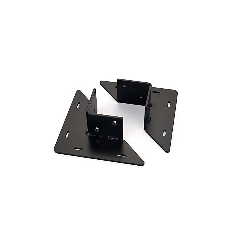 WOODRIVER Table Leg Brackets, 2-1/2" for One-Leg