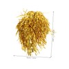 Ipetboom 6pcs Foil Tinsel Wigs Durable Metallic Costume Headwear for