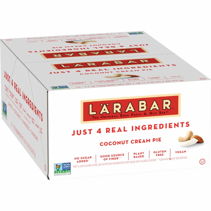 Larabar Coconut Cream Pie, Gluten Free Vegan Fruit & Nut