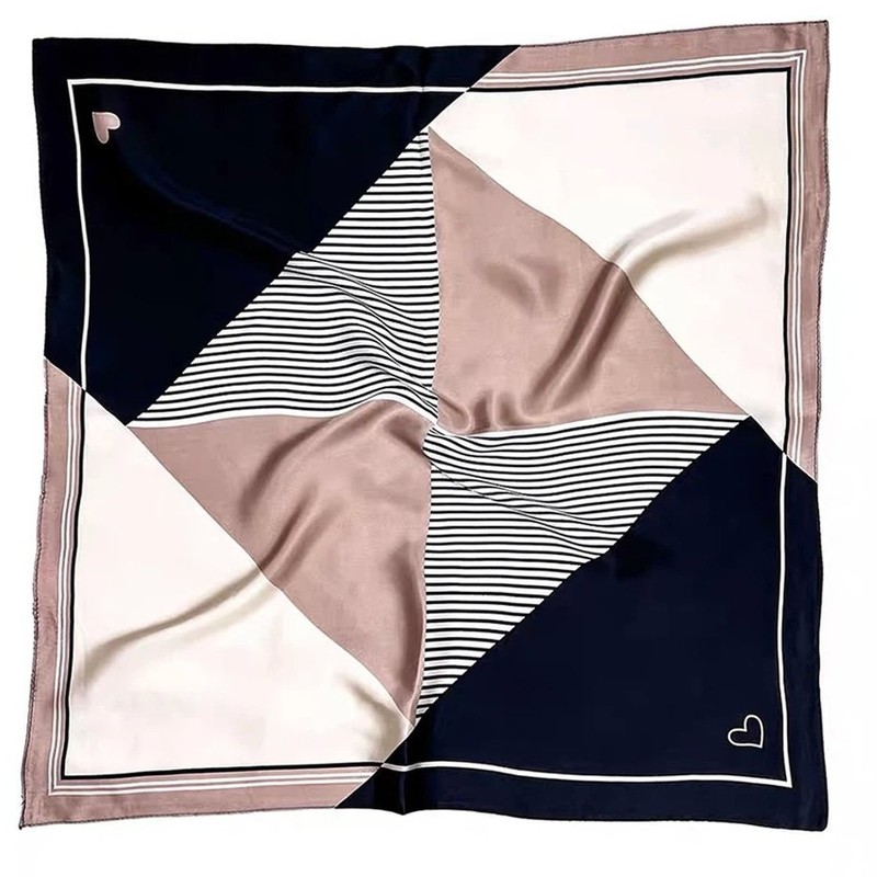 Mulberry Silk Scarf – Silk Square Scarf Women, Silk Headband
