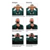 MSA Safety 10102274 Advantage 420 Twin Half Mask Respirator, Medium