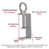 304 Stainless Steel C Clamps Wide Jaw Opening Tiger Clamp