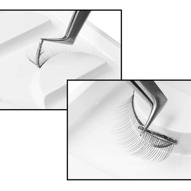25 Pairs Practice Lashes for Training Eyelash Extension Supplies Training