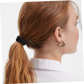 Vaguelly 10 Pcs Elastic Hair Ties for Women No Damage Stretchy Bands Comfortable Secure Hair Holders Versatile Use for Ponytails Buns and Braids