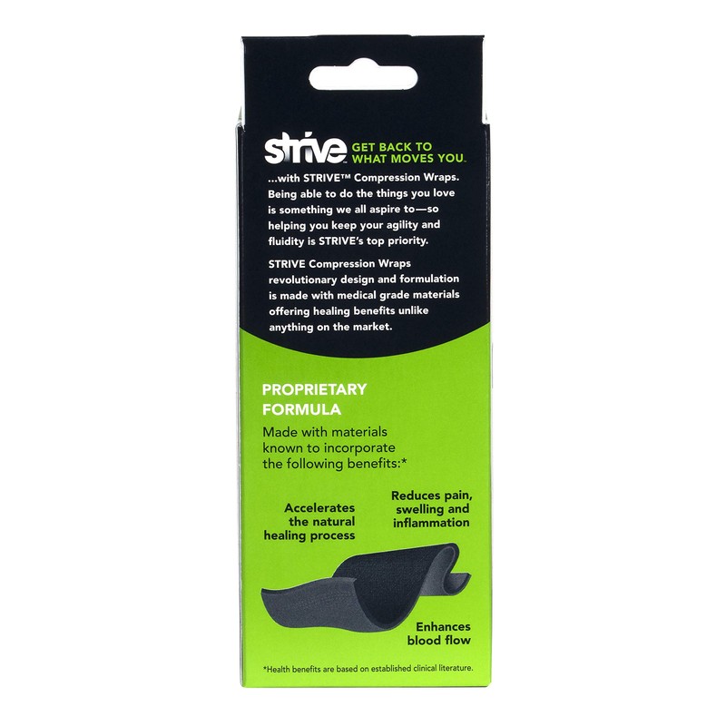 STRIVE Compression Infrared 6"x60" Therapy Wrap for Wrist, Arm, Leg,