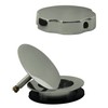 Westbrass Standard Trim for Cable Drive Bath Waste, Stainless Steel,